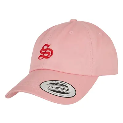 Letter Pink Low Profile Cap