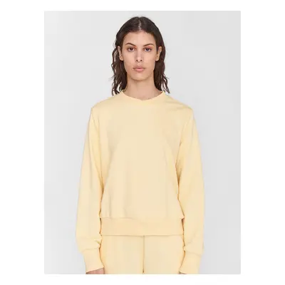 Yellow basic sweatshirt Noisy May Magnifier - Women