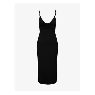 Black Women's Pencil Maxi-dresses ONLY Debbie - Ladies