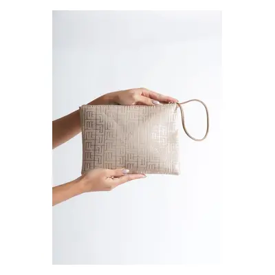 Capone Outfitters Paris Satin Nude Mini Bag