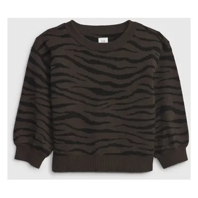 GAP Kids cotton sweater zebra - Girls