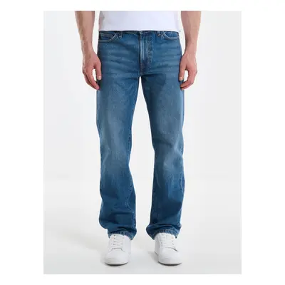 Big Star Man's Straight Trousers Denim Denim-436