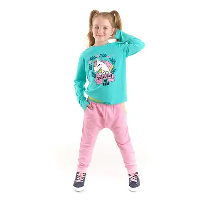 Denokids Real Unicorn Girls Kids T-shirt Pants Suit