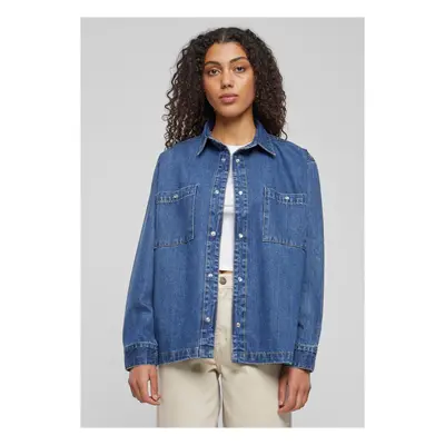 Women's denim shirt blue