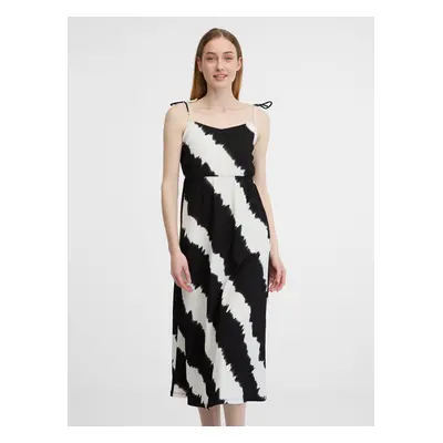 Orsay Black and white women's dress - Women's