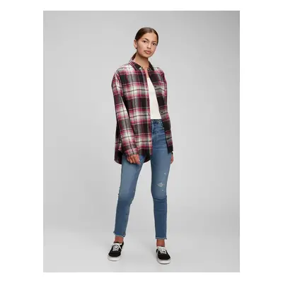 GAP Kids Teen Plaid Shirt - Girls