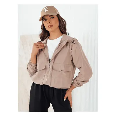 Women's transitional jacket BELIJ beige Dstreet