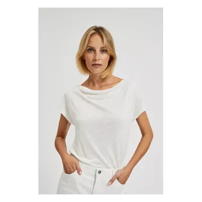 Women's blouse MOODO - ecru white