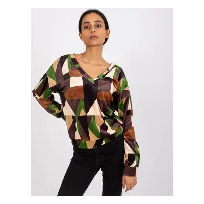 Blouse-DHJ-BZ-6550.74P-brown