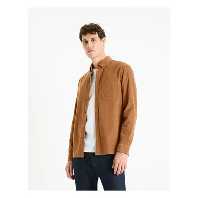 Celio Corduroy Shirt Faduroy - Men's