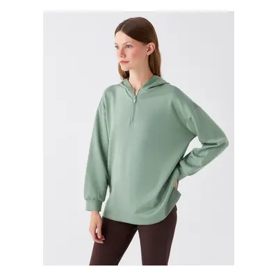 LC Waikiki Plain Long Sleeve Oversize Women's Hoodie