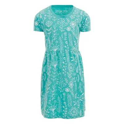 Children's dress ALPINE PRO SARKO blue turquoise