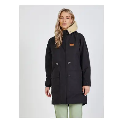 Black Women's Parka Hooded Picture - Women