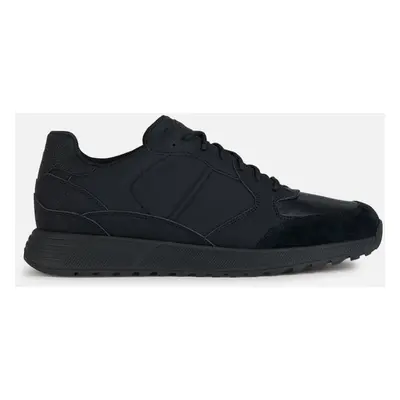 Black men's sneakers Geox Molveno - Men's