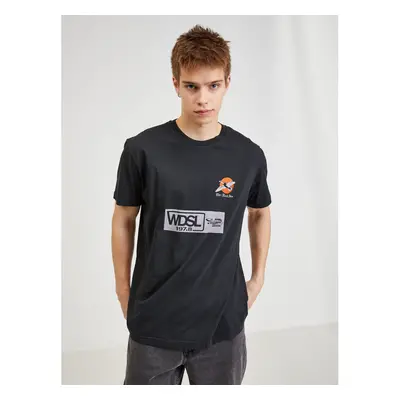 Black Men's T-Shirt Diesel - Men's