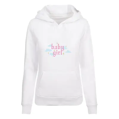 Women's Baby Girl Hoody white