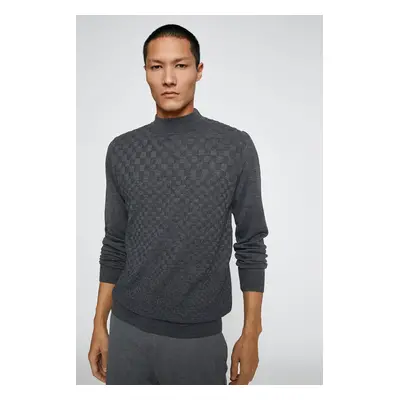 Koton Men's Gray Sweater