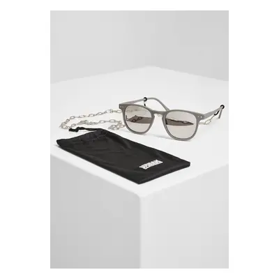 Sunglasses Arthur with Chain - grey