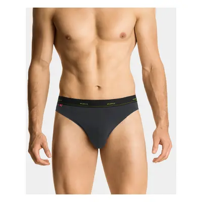 Men's sports briefs ATLANTIC Pima - dark gray