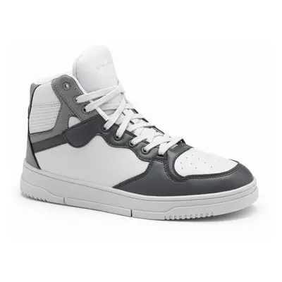 Ombre Insulated men's sneaker shoes with high upper - gray