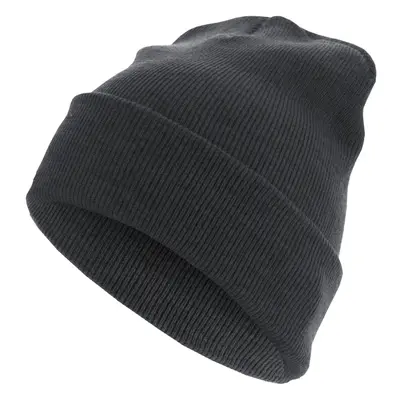 Beanie Basic Flap Long Version v.Charcoal