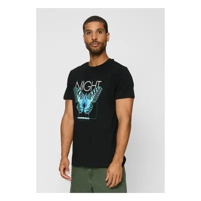 3 Butterflies Tee Black