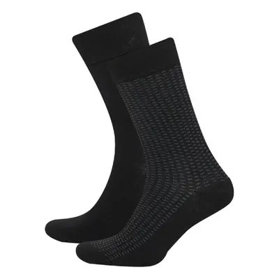 DEFACTO Men's Seamless 2-Pack Bamboo Long Socks