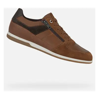 Brown men's sneakers Geox Renan - Men's