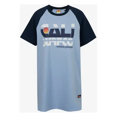 Superdry Dress Cali Surf Raglan Tshirt Dress - Women