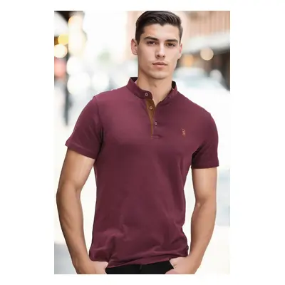 T8560 DEWBERRY T-SHIRT-DARK PURPLE