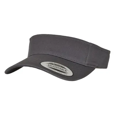 Curved visor cap dark gray