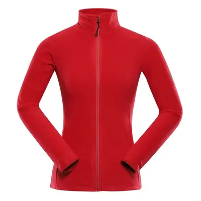 Women's fleece sweatshirt ALPINE PRO SIUSA chilli