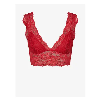 Red Women's Lace Bra Pieces Lina - Women's