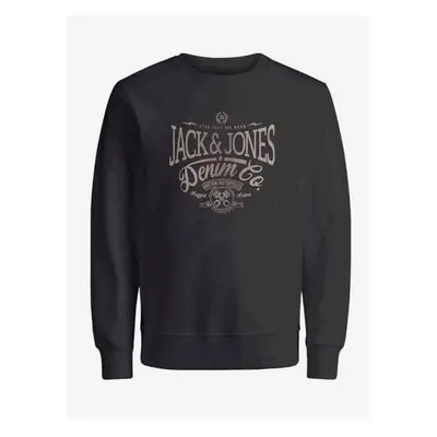 Men's Black Sweatshirt Jack & Jones Eric - Men