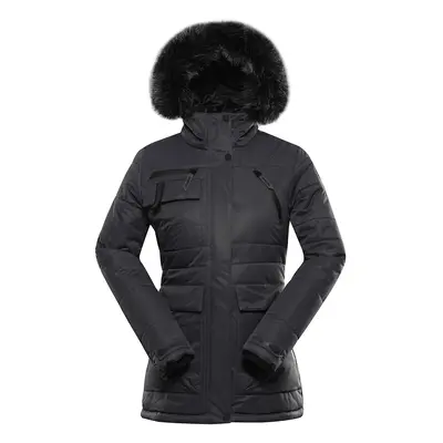 Women's jacket with ptx membrane ALPINE PRO WERDA dk.true gray