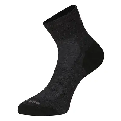 Antibacterial merino wool socks ALPINE PRO DERERE black