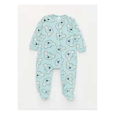 LC Waikiki Lcw Crew Neck Long Sleeve Patterned Unisex Baby Rompers