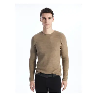 LC Waikiki Crew Neck Long Sleeve Men's Knitwear Sweater