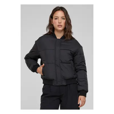 Women's bomber jacket Puffer Blouson black