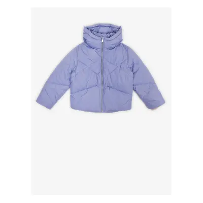 Purple Girls' Quilted Jacket Tom Tailor - Girls