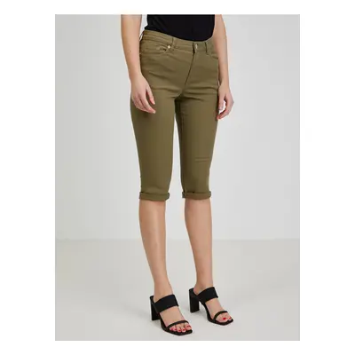 Khaki Womens Capri Pants ORSAY - Women