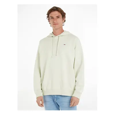 Menthol Mens Sweatshirt Tommy Jeans OVZ College Hoodie - Men