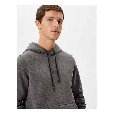 Koton 100th Anniversary Hooded Sweatshirt Kangaroo Pocket Printed