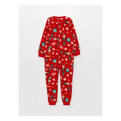 LC Waikiki Crew Neck Christmas Themed Fleece Girls' Sleeping Bag