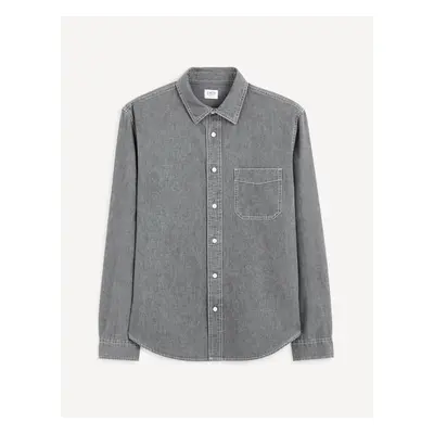 Celio Denim Shirt Gagusti1 - Men