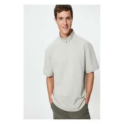 Koton Men's Beige Sweatshirt