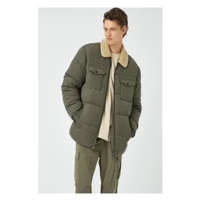 Koton Men's Khaki Jacket