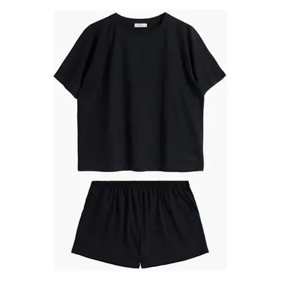 Women's Atlantic cotton set - black