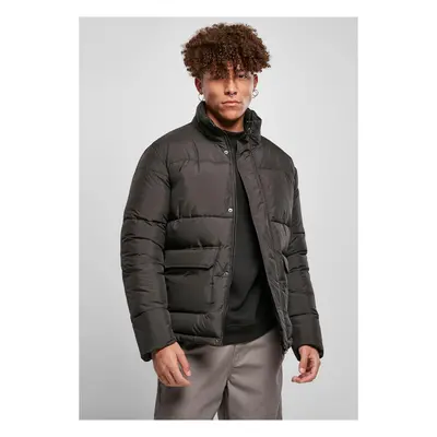 Short Puffer Jacket black