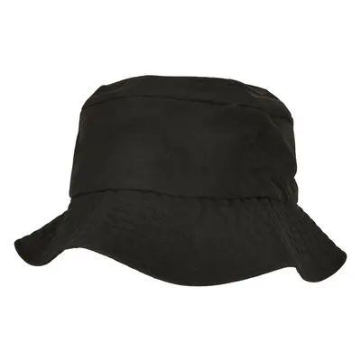 Cap with elastic adjustment bucket black